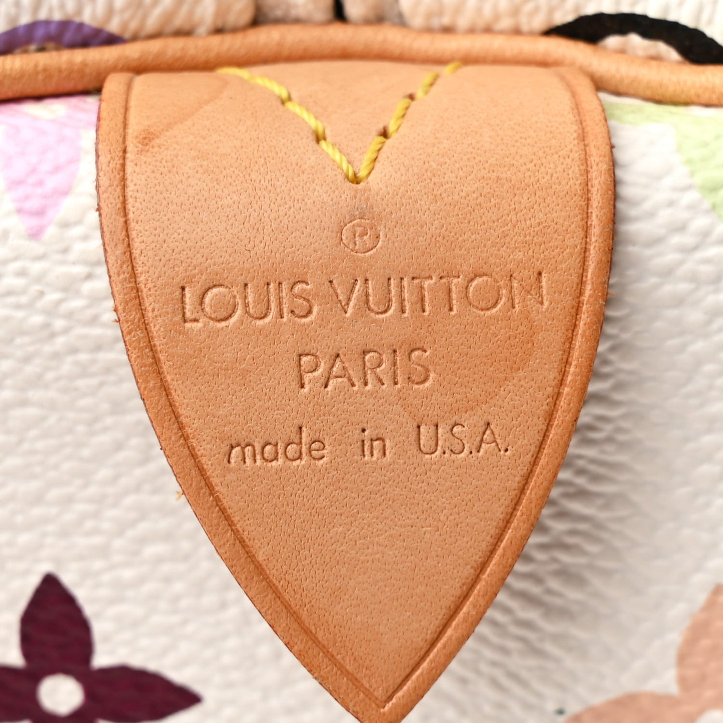 Monogram Multicolor Speedy 30 White