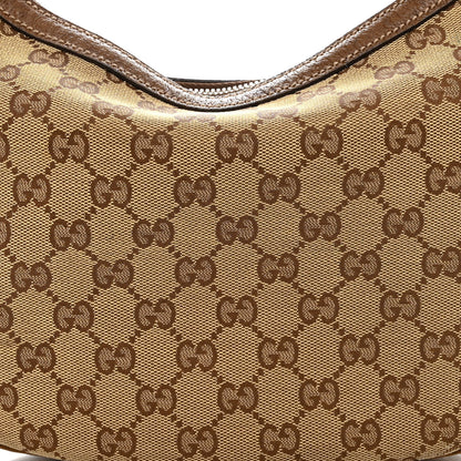 Gucci Monogram Bamboo Ring Hobo Brown 8 of 14
