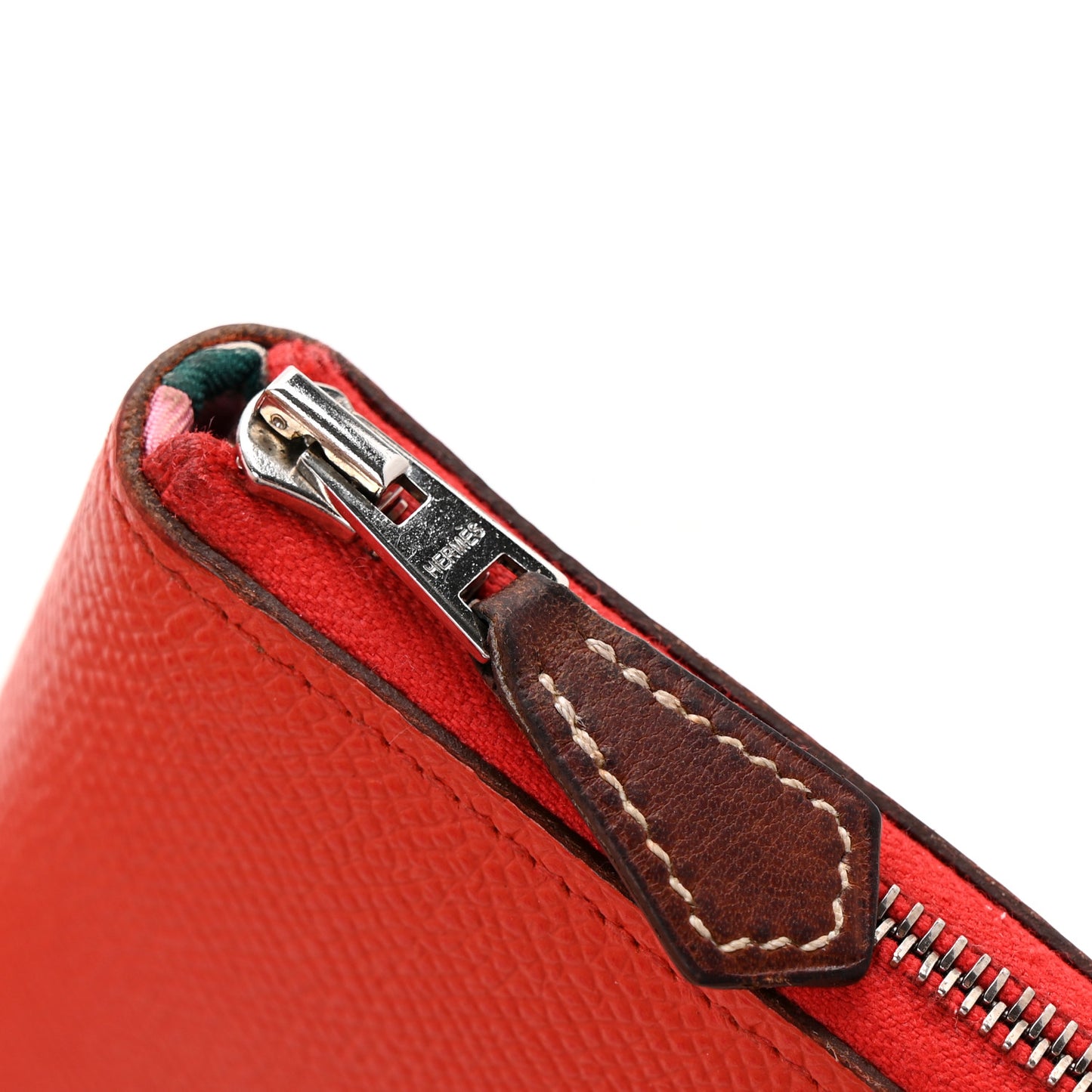 Epsom Silk'in Wallet Capucine