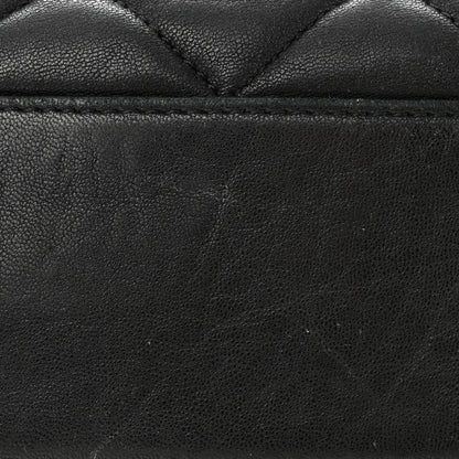 Chanel Washed Lambskin Chain Around Hobo Black 11 of 14