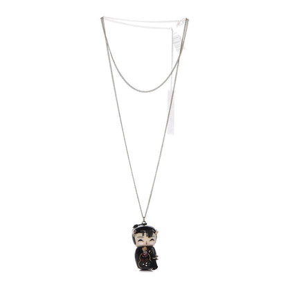 Chanel Resin China Doll Necklace Black 3 of 7