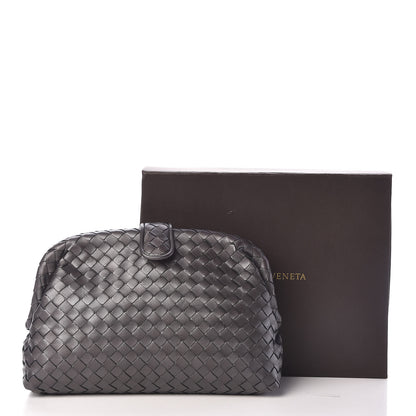 Bottega Veneta Nappa Intrecciato The Lauren 1980 Clutch Ebano 11 of 11