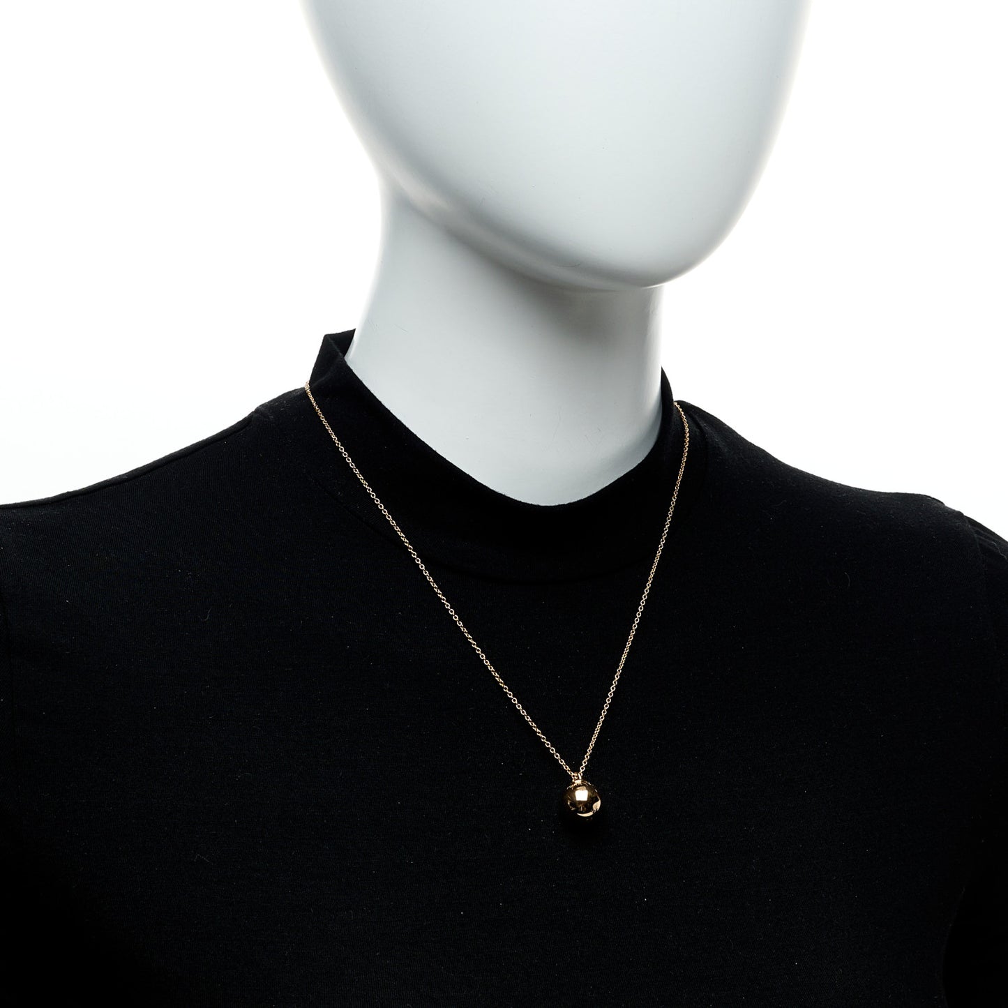 18K Rose Gold 12.75mm HardWear Ball Pendant Necklace