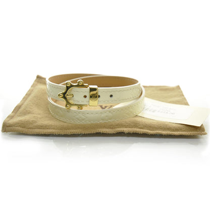 Louis Vuitton Vernis Triple Tour Bracelet Perle 2 of 5