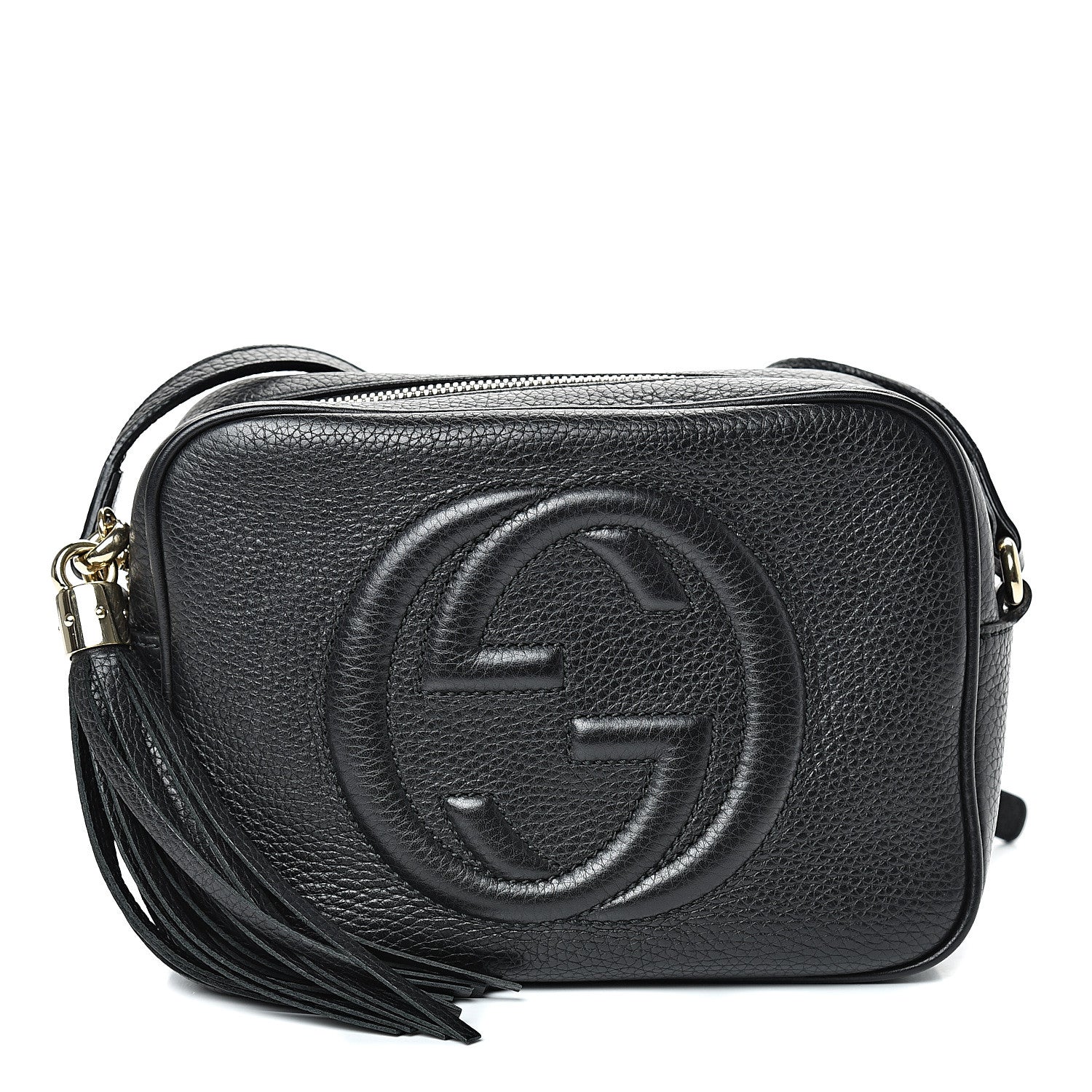 Gucci Pebbled Calfskin Small Soho Disco Bag Black 1 of 10