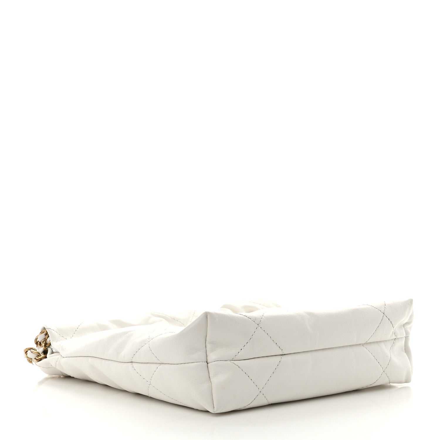 Chanel Shiny Calfskin Quilted Mini Chanel 22 White 4 of 11
