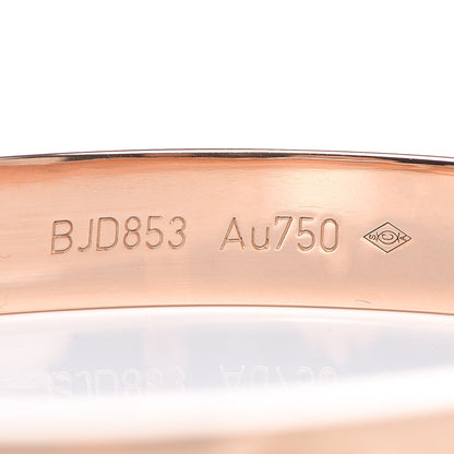 Cartier 18K Pink Gold LOVE Bracelet 16 5 of 7