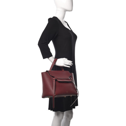 Celine Grained Calfskin Mini Belt Bag Light Burgundy 2 of 10