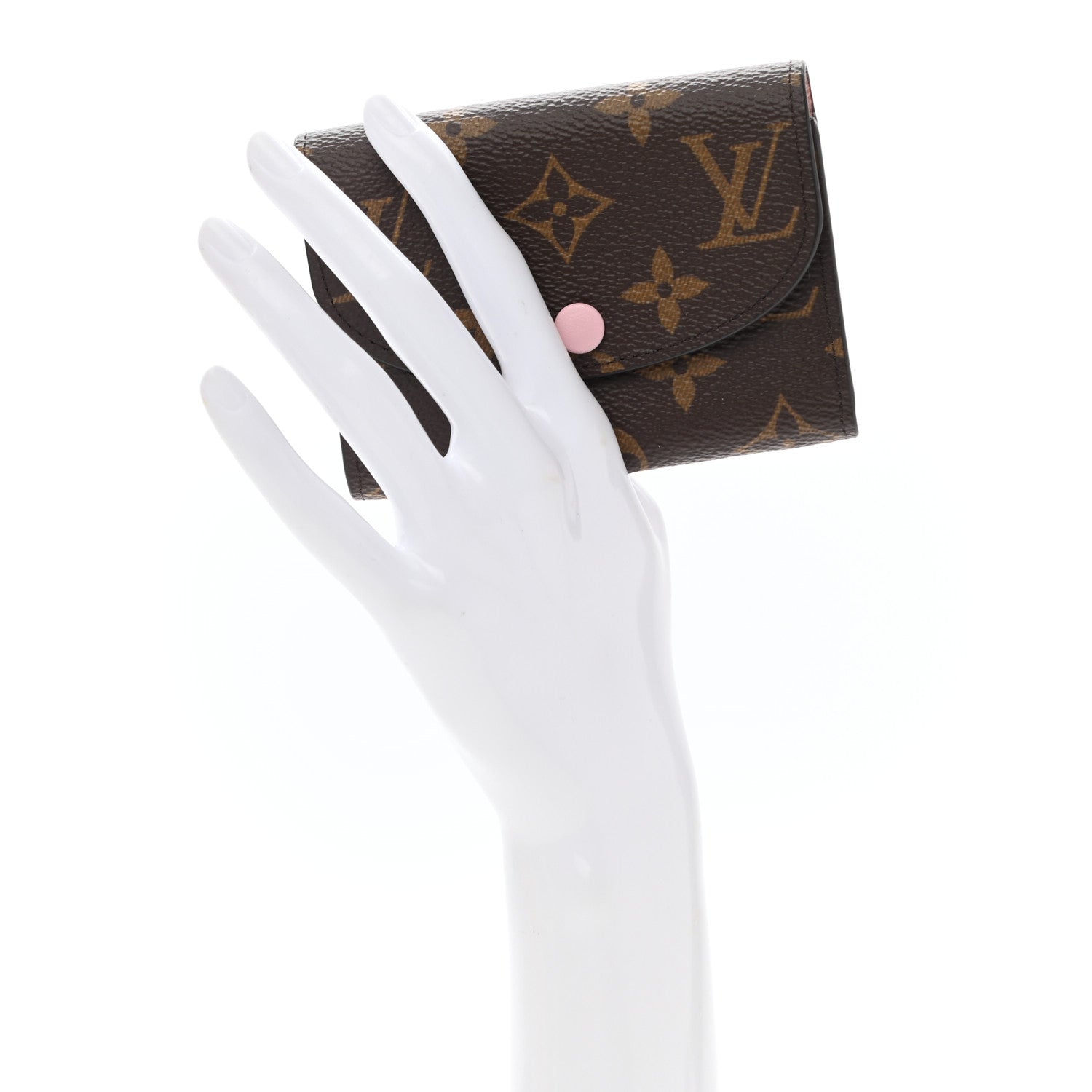 Louis Vuitton Monogram Rosalie Coin Purse Rose Ballerine 2 of 8