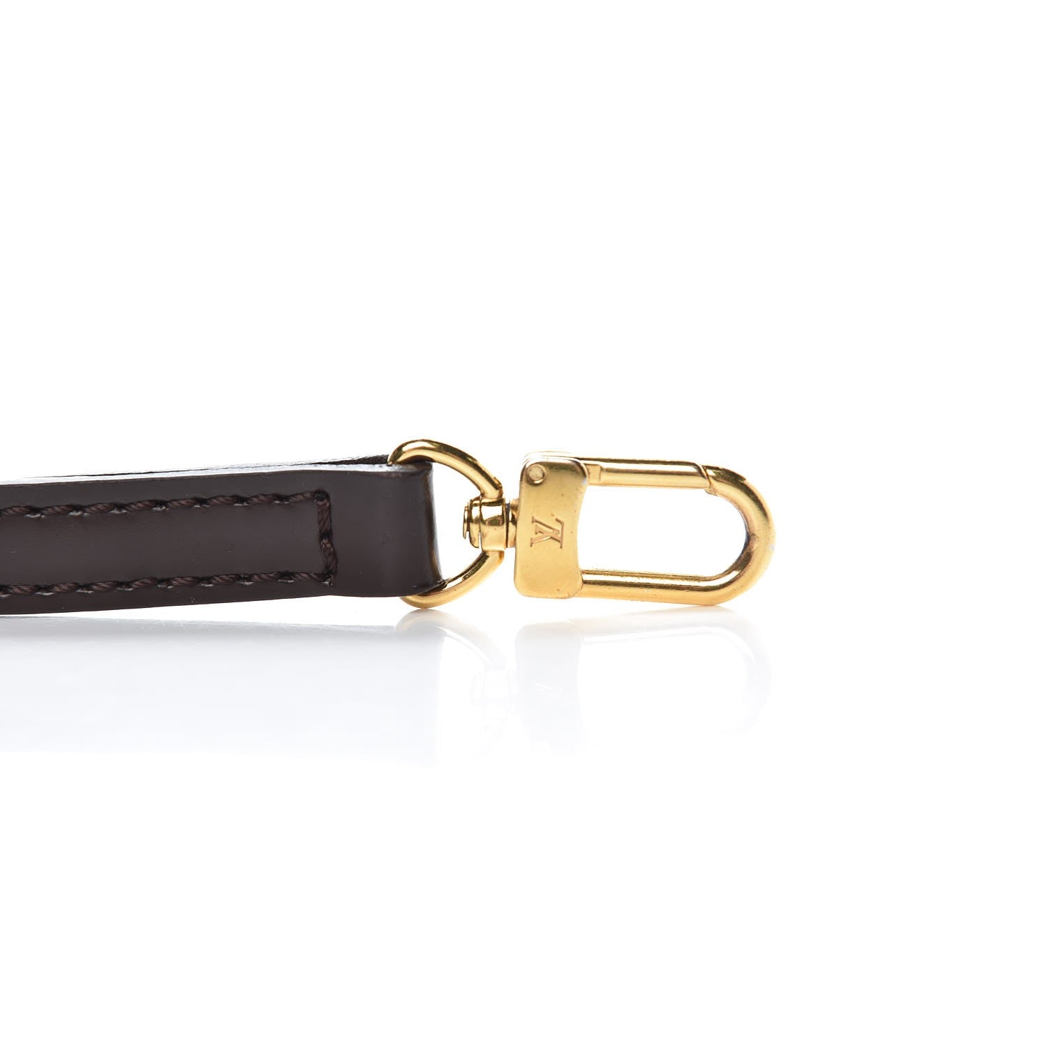 Louis Vuitton Calfskin 12mm Eva Shoulder Strap Brown 3 of 3