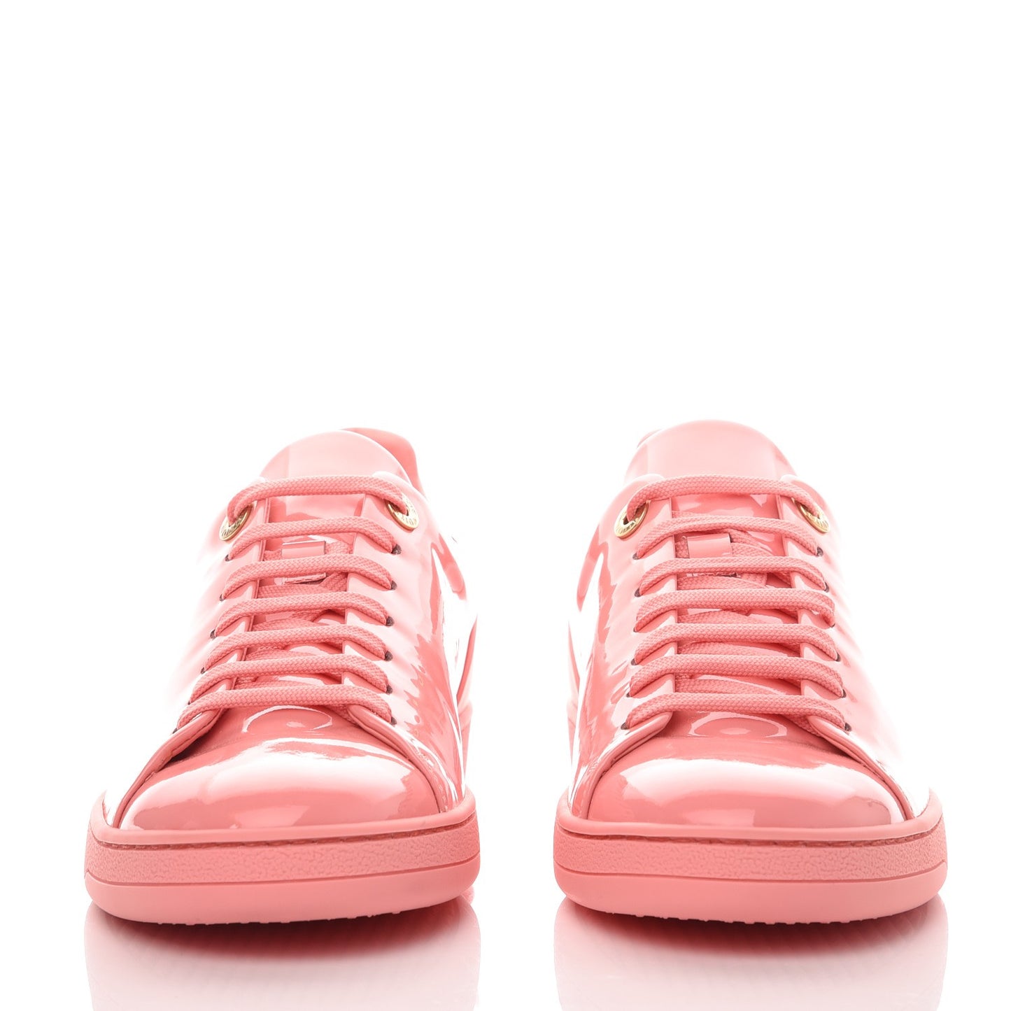 Patent Calfskin Frontrow Sneakers 39.5 Rose