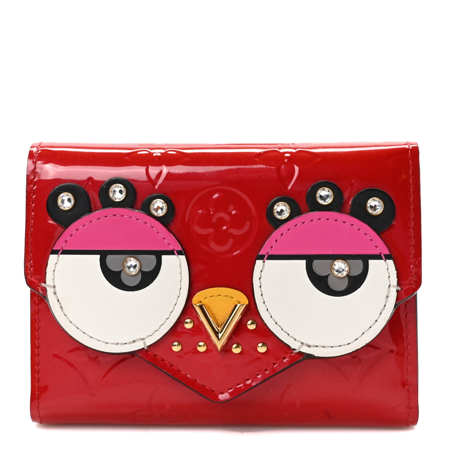 Vernis Valentines Bird Victorine Wallet Pomme D'Amour