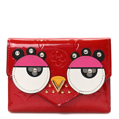 Louis Vuitton Vernis Valentines Bird Victorine Wallet Pomme D'Amour 1 of 7