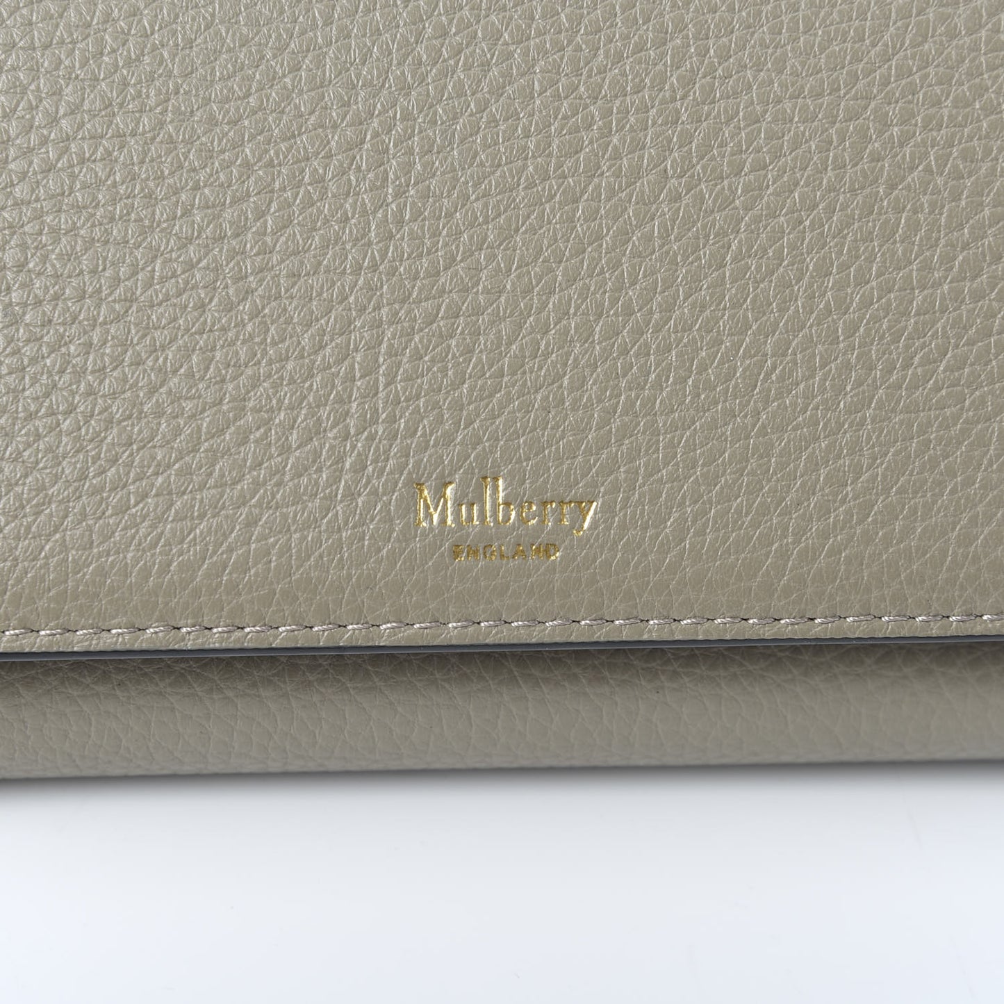 Small Classic Grain Medium Continental French Wallet Solid Grey