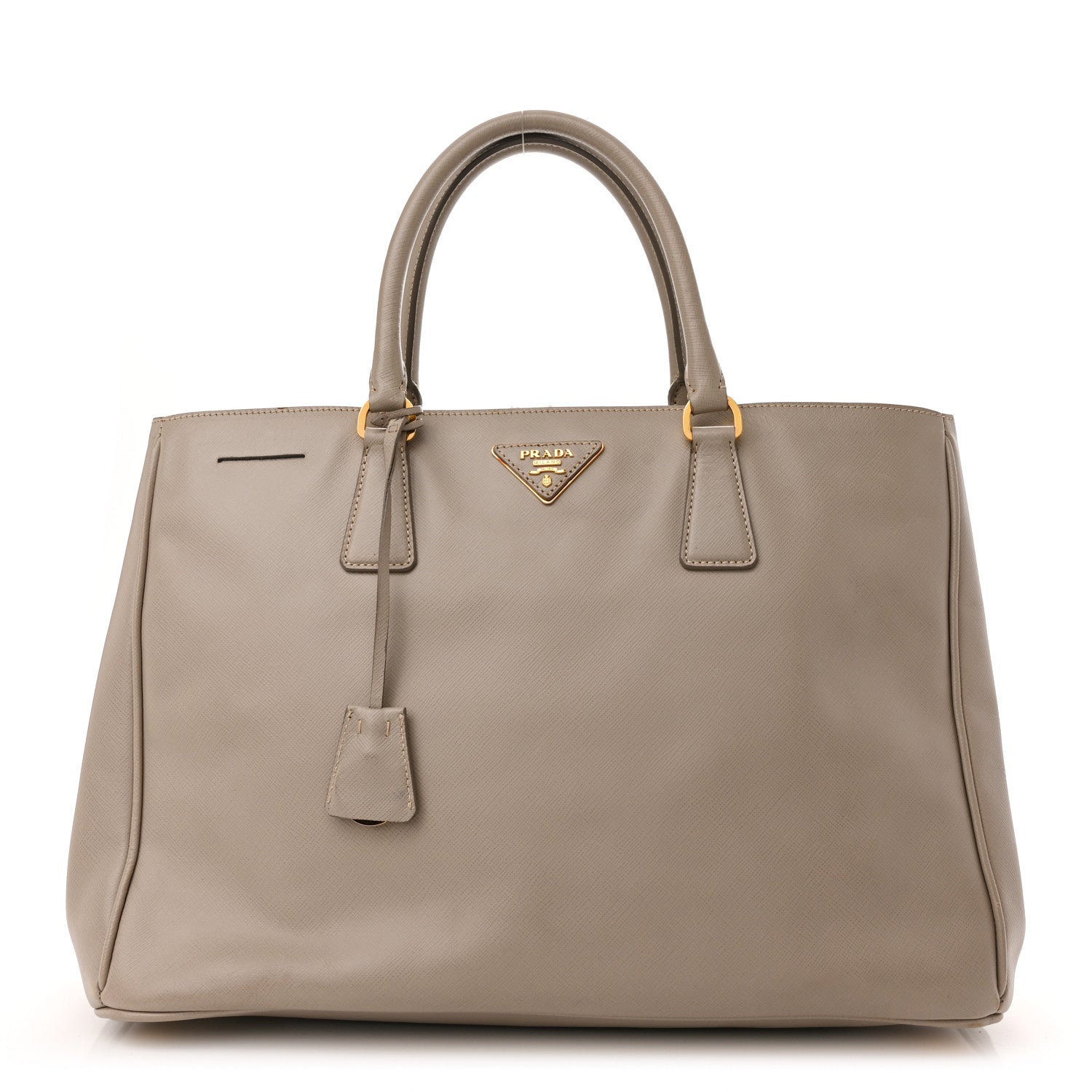 Prada Saffiano Large Galleria Double Zip Tote Argilla 1 of 19