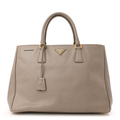 Prada Saffiano Large Galleria Double Zip Tote Argilla 1 of 19