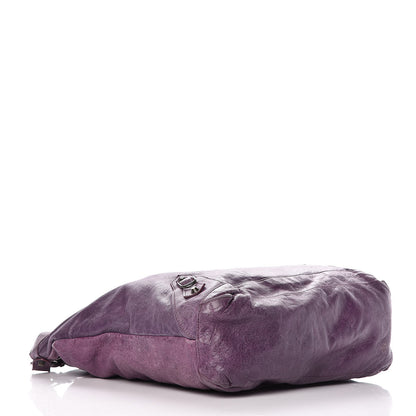 Balenciaga Agneau Classic Hardware Day Hobo Raisin 4 of 25