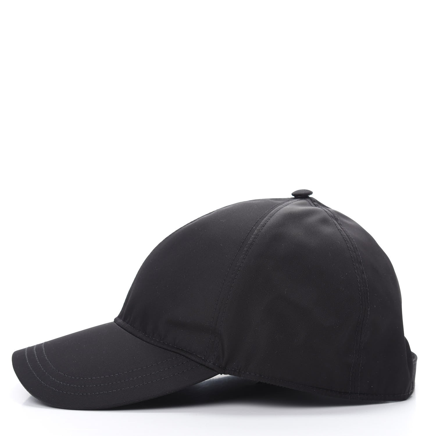Prada Nylon Womens Baseball Cap L Black 3 of 7