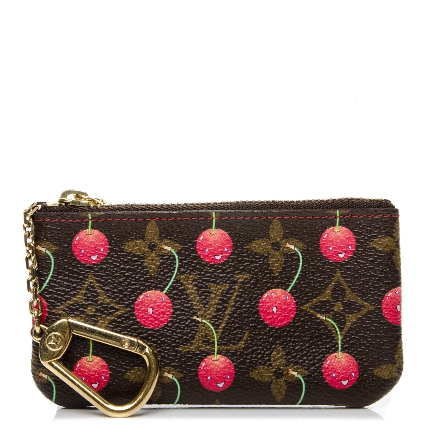 Louis Vuitton Monogram Cerises Key Pouch 1 of 7