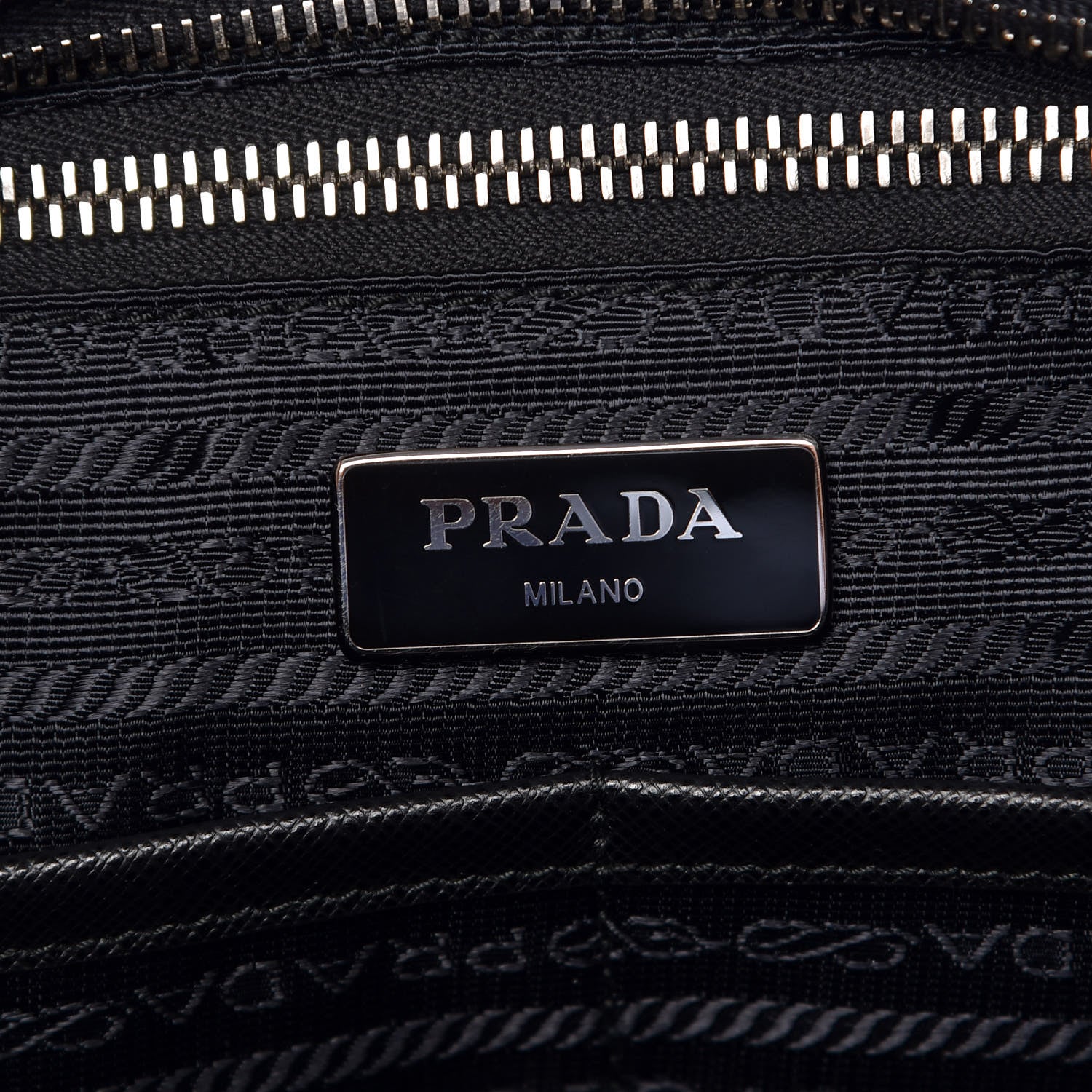 Prada Tessuto Nylon Vela Diaper Bag Black 7 of 10