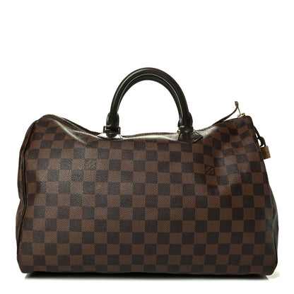 Louis Vuitton Damier Ebene Speedy 35 1 of 8