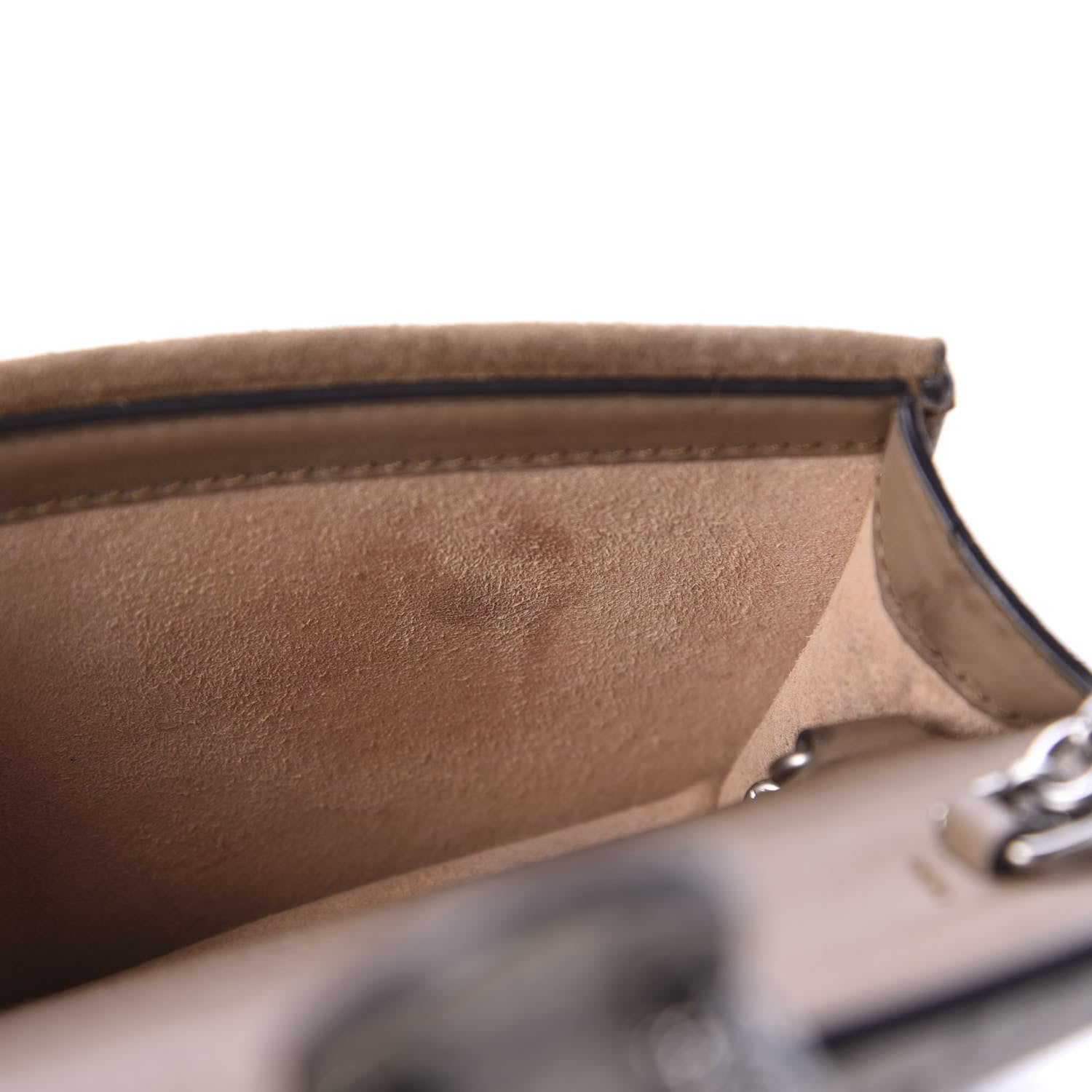 Gucci GG Supreme Monogram Super Mini Dionysus Shoulder Bag Taupe 10 of 12