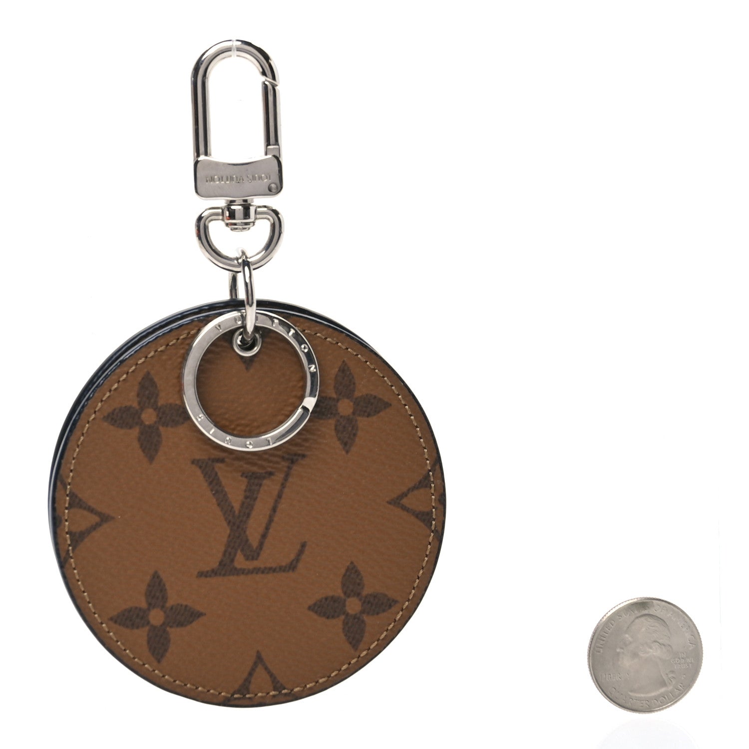 Louis Vuitton Reverse Monogram Kabuki Mask Bag Charm Key Holder 2 of 5