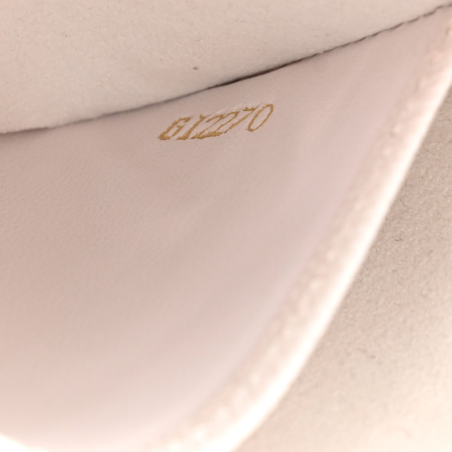 Monogram Giant Crafty Double Zip Pochette Creme Caramel
