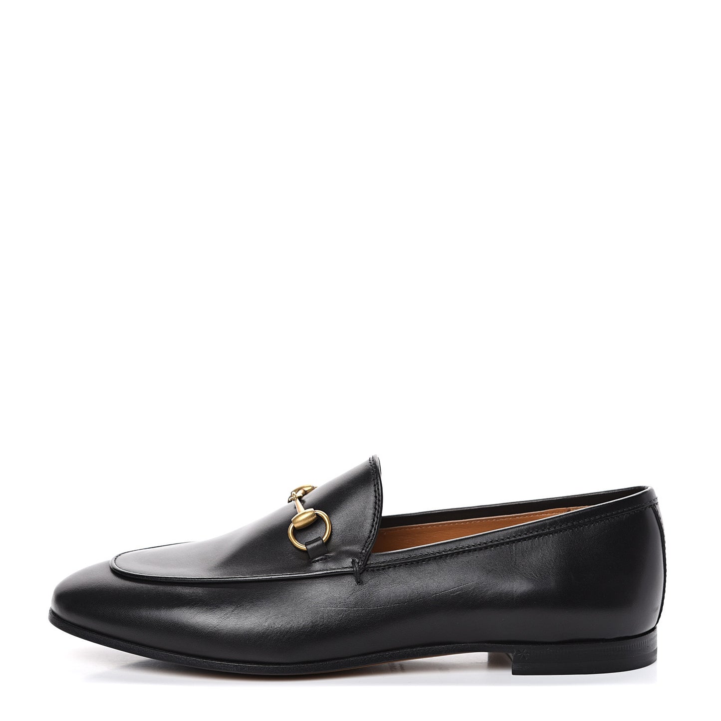 Calfskin Womens Jordaan Loafers 38.5 Black