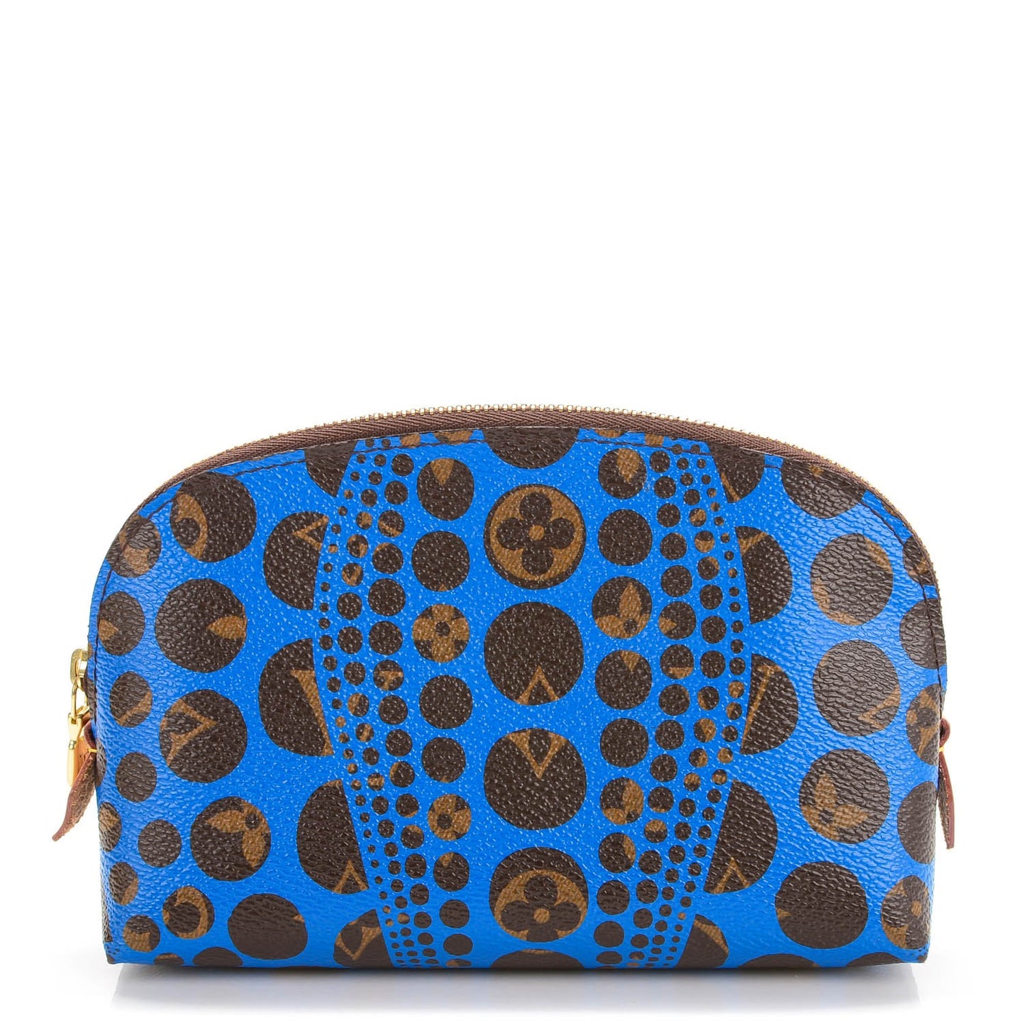 Monogram Kusama Pumpkin Dots Cosmetic Pouch Blue