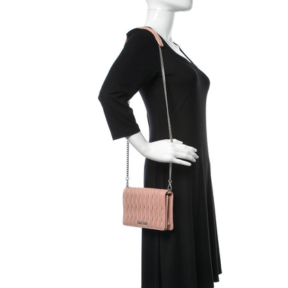 Miu Miu Nappa Matelasse Crossbody Orchidea 2 of 11