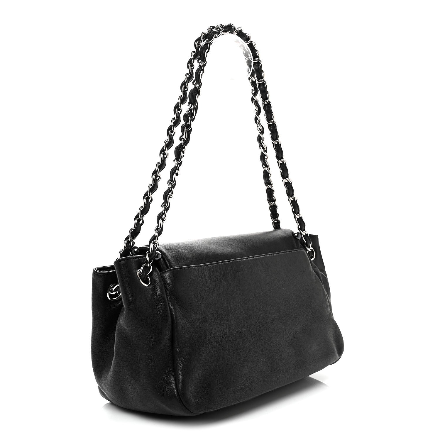 Chanel Lambskin Pearl Obsession Flap Black 3 of 10