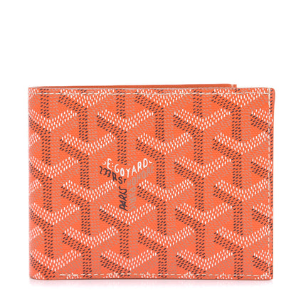 Goyard Goyardine Bi-Fold Victoire PM Wallet Orange 1 of 6