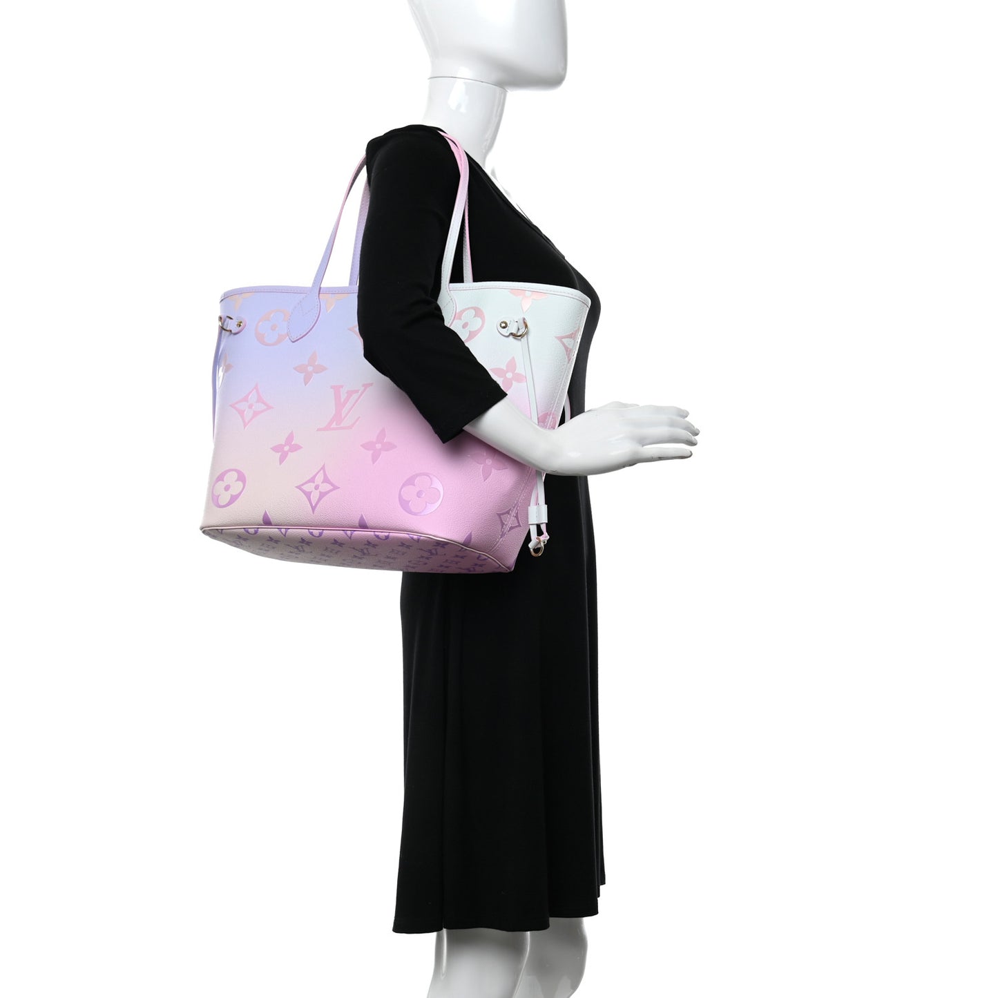 Monogram Giant Spring In The City Neverfull MM Sunrise Pastel