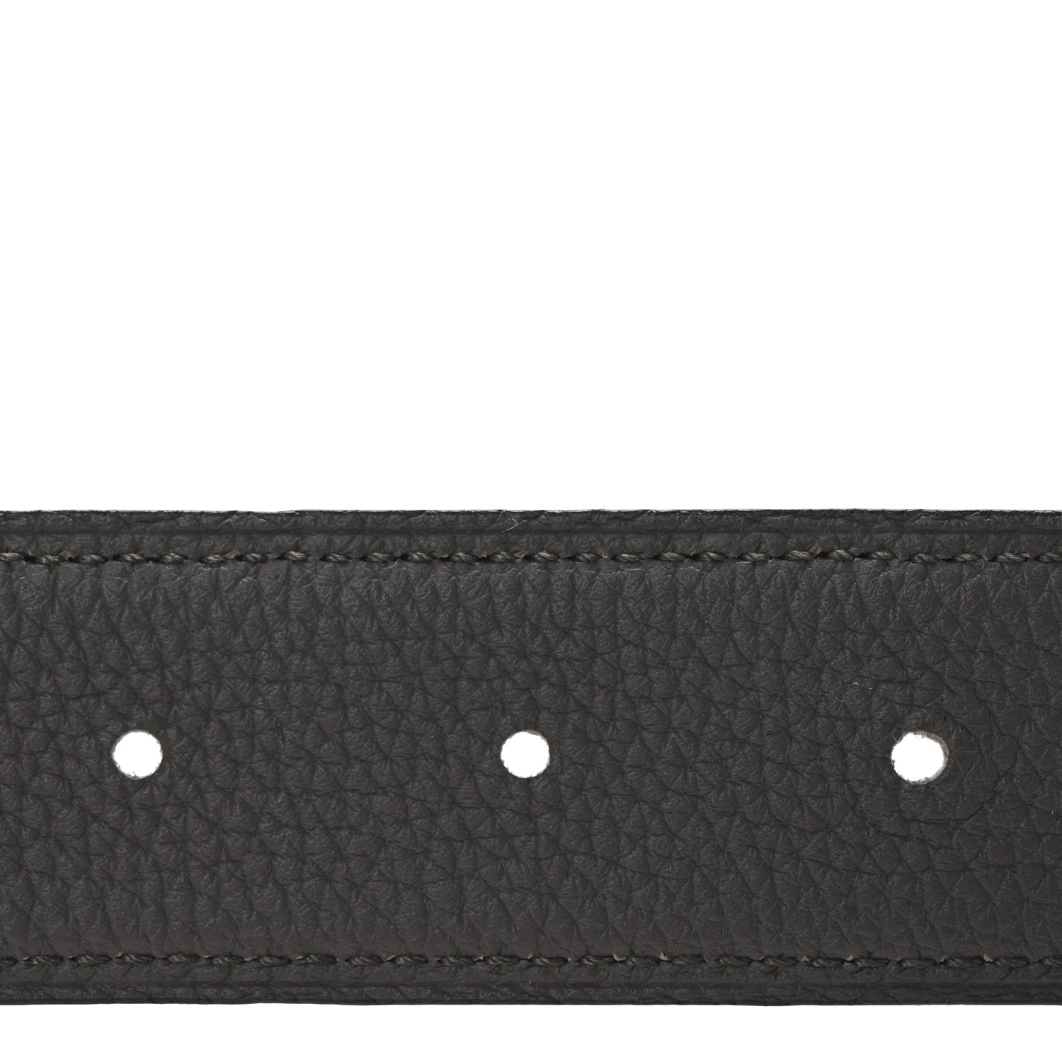 Hermes Box Togo 32mm Pegase H Belt 90 36 Black Etain 3 of 9