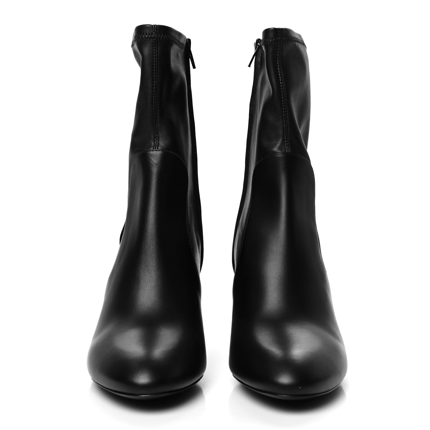 Louis Vuitton Calfskin Silhouette Ankle Boots 39 Black 2 of 7