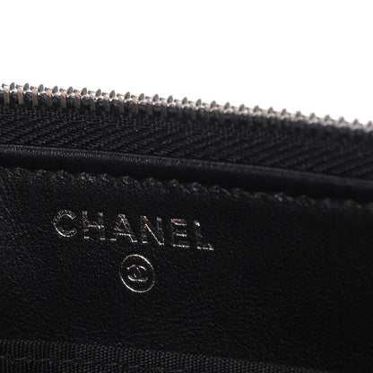 Chanel Caviar Quilted Small Zipped Boy Pouch Black 8 of 9