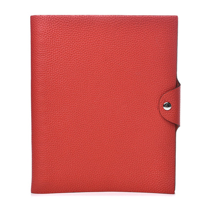 Hermes Togo Ulysse MM Agenda Cover Geranium 1 of 9