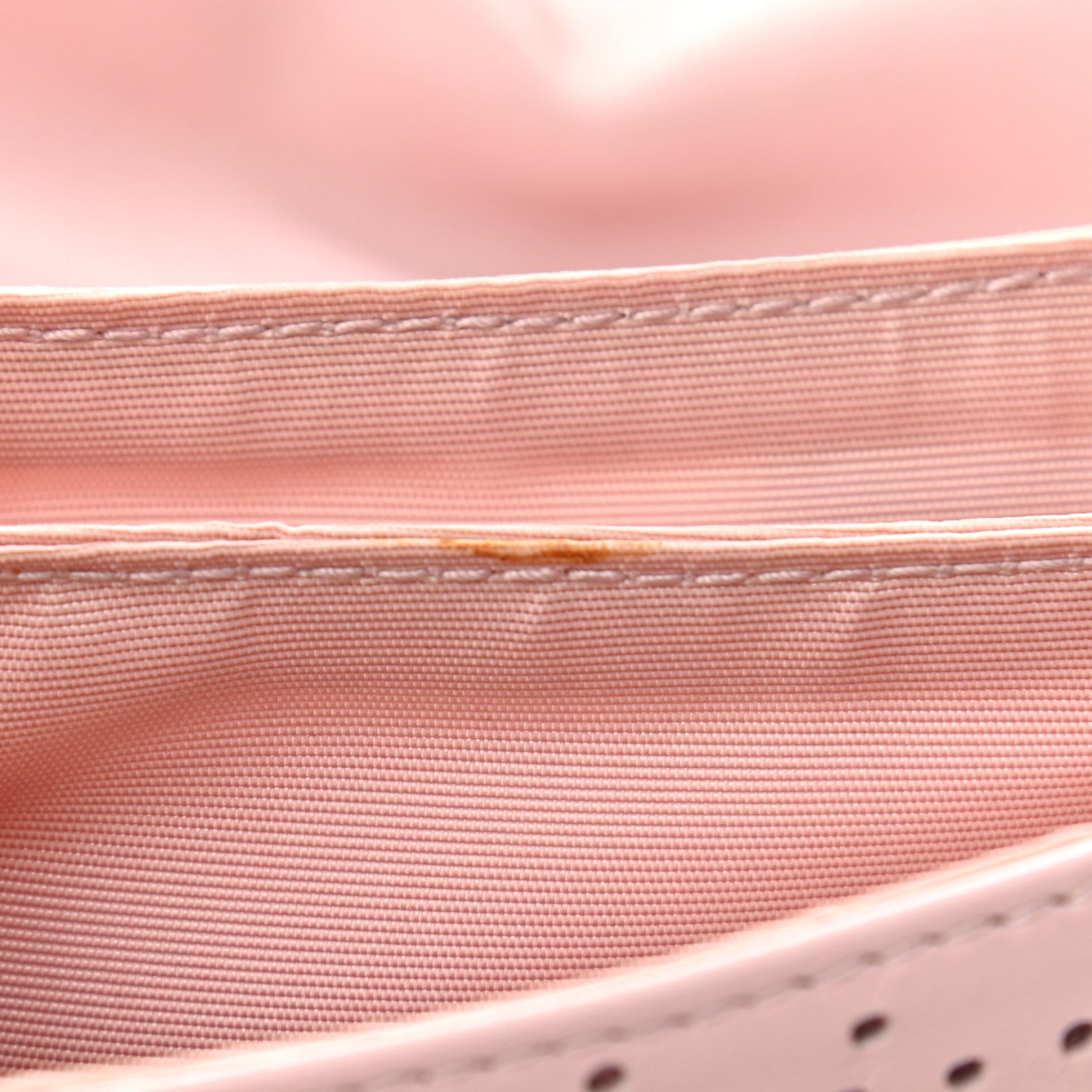 Christian Dior Lambskin Cannage Ruffle New Lock Flap Pink 8 of 12