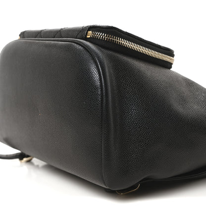Chanel Caviar Quilted Business Affinity Backpack Black 10 of 10