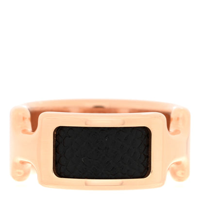 Hermes Madame Calfskin Olympe Ring S Black 1 of 5