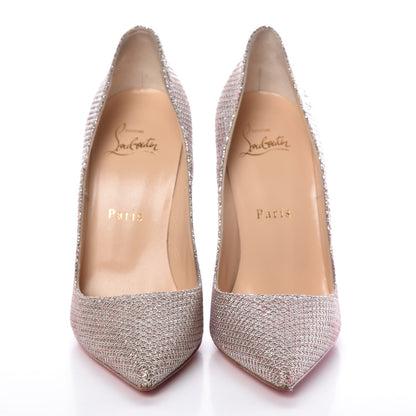 Christian Louboutin Glitter So Kate 120 Pumps 37 Colombe 2 of 9