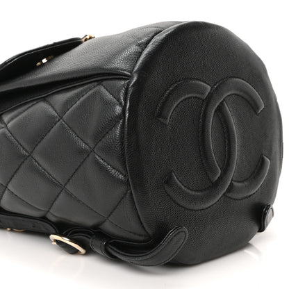 Chanel Caviar Quilted Pockets Backpack Black 9 of 10