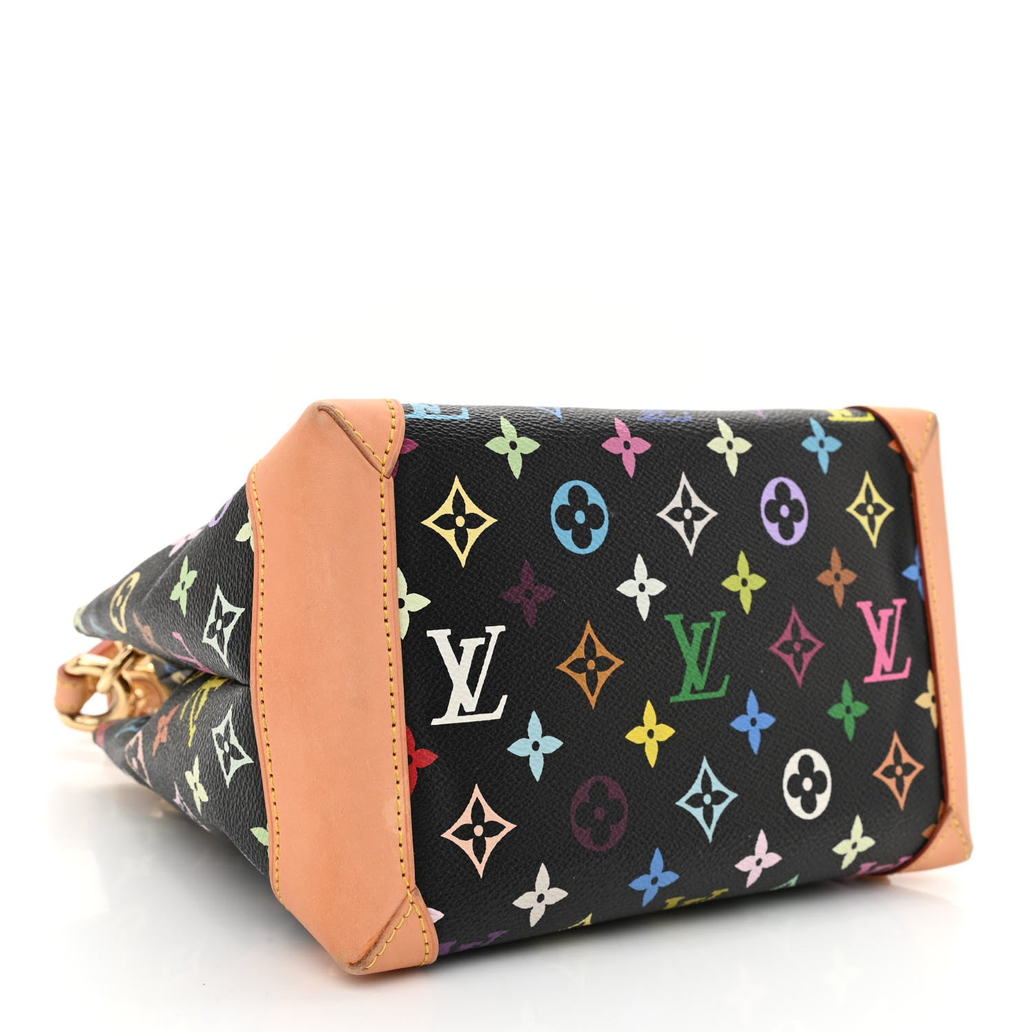 Louis Vuitton Monogram Multicolor Audra Black 4 of 8