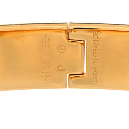 Hermes Enamel Narrow Clic Clac H Bracelet PM Orange 4 of 6