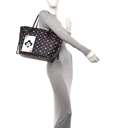 Louis Vuitton Game On Neverfull MM Black 2 of 9