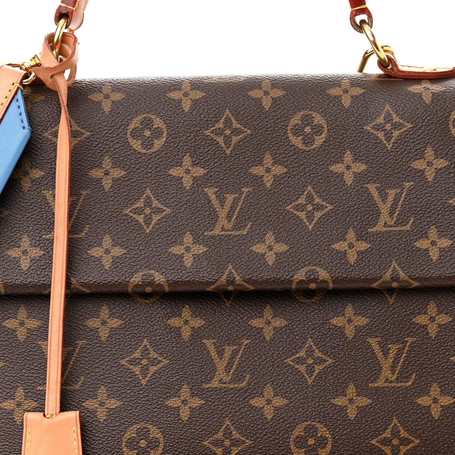 Louis Vuitton Monogram Cluny MM Blue Glacial 7 of 10