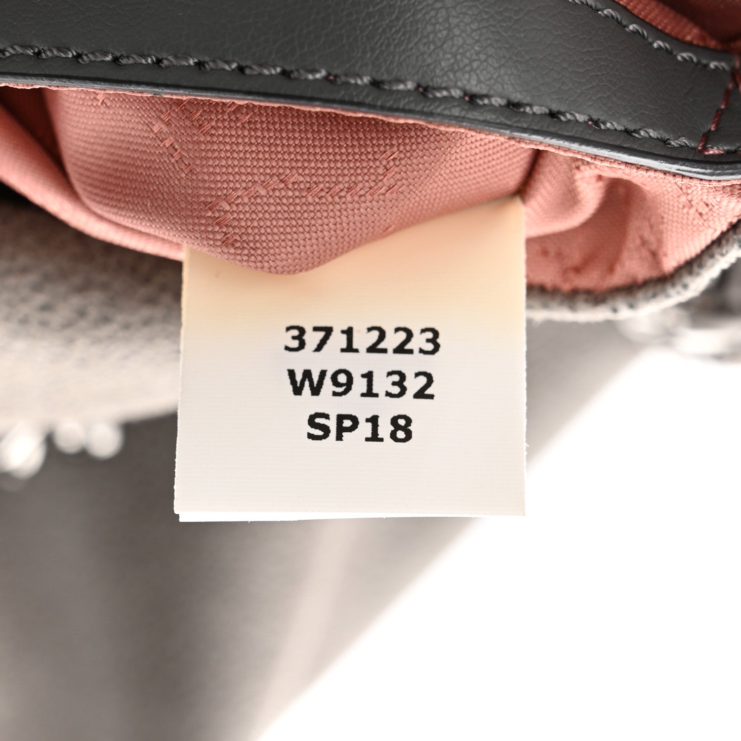 Stella McCartney Shaggy Deer Mini Falabella Fold Over Tote Light Grey 7 of 12