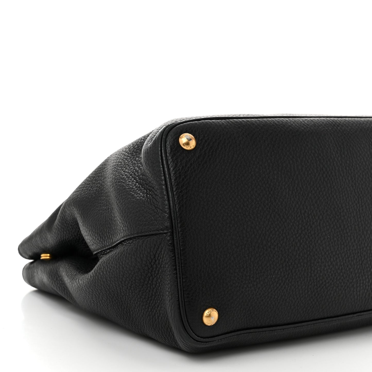 Vitello Daino Tote Black