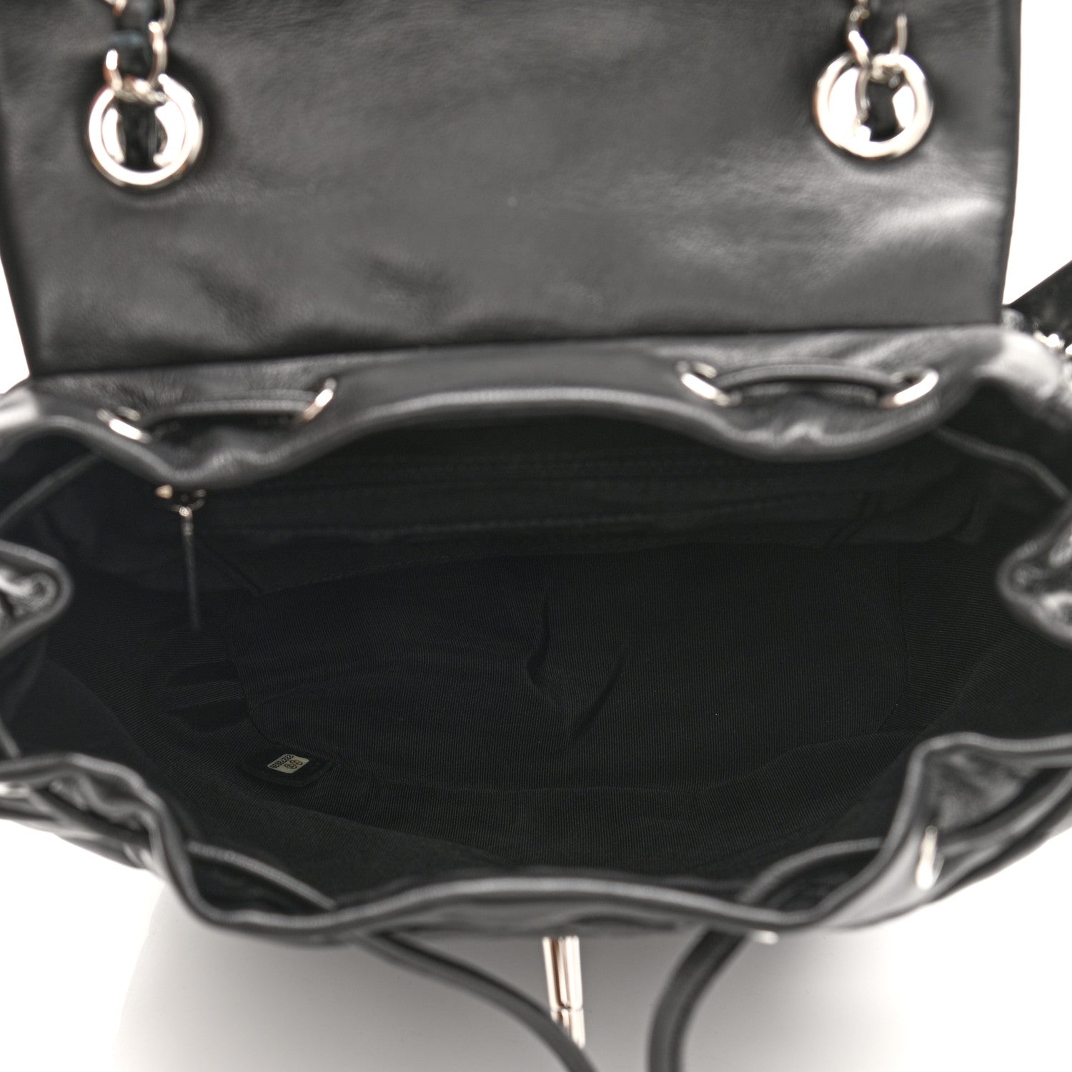 Chanel Lambskin Quilted Small Urban Spirit Backpack Black 5 of 11